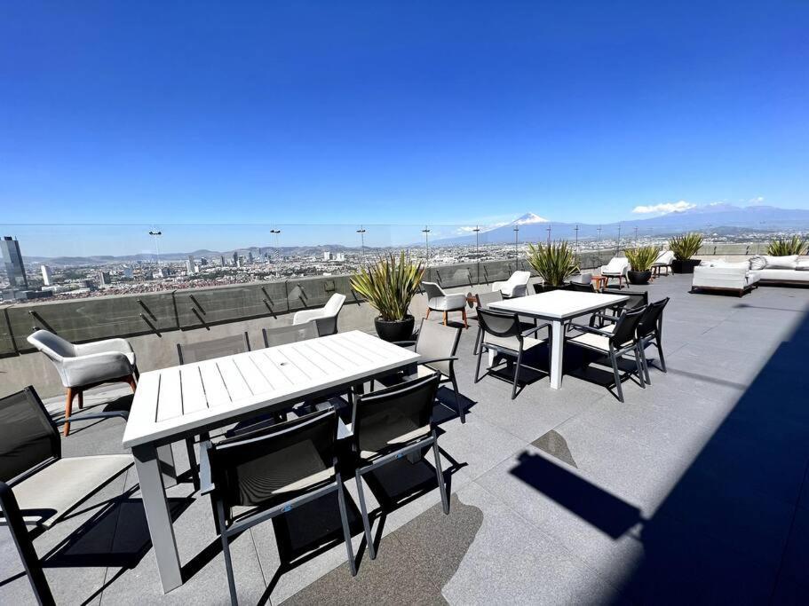 Luxury 3Br Apartment W Pool, Spa & Stunning Views Heroica Puebla de Zaragoza Exterior foto